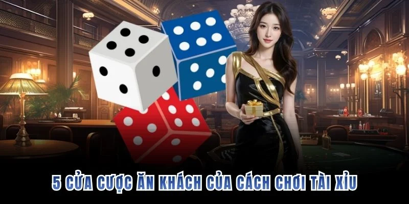 5 cửa cược ăn khách của cách chơi tài xỉu