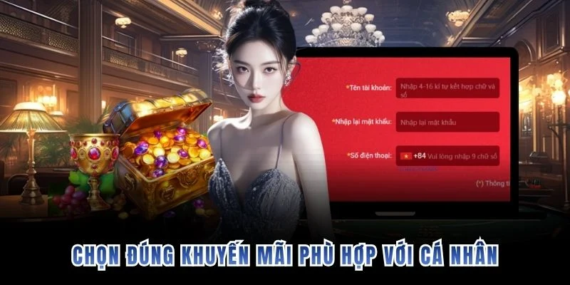 Chọn đúng khuyến mãi phù hợp với cá nhân