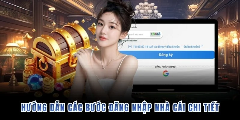 Hướng dẫn các bước đăng nhập nhà cái chi tiết