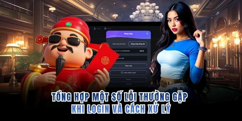 Tổng hợp một số lỗi thường gặp khi login và cách xử lý