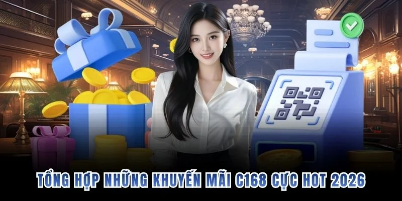 Tổng hợp những khuyến mãi C168 cực hot 2026